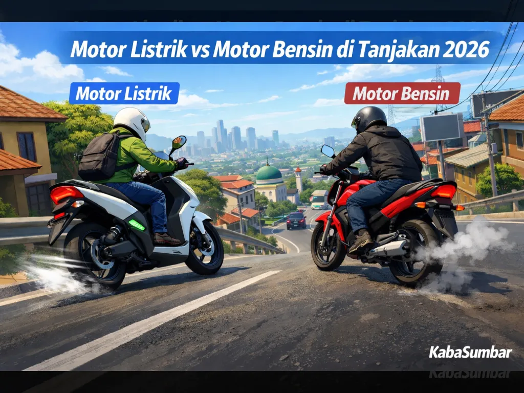 Motor Listrik vs Motor Bensin di Tanjakan, Mana yang Lebih Unggul di 2026?}